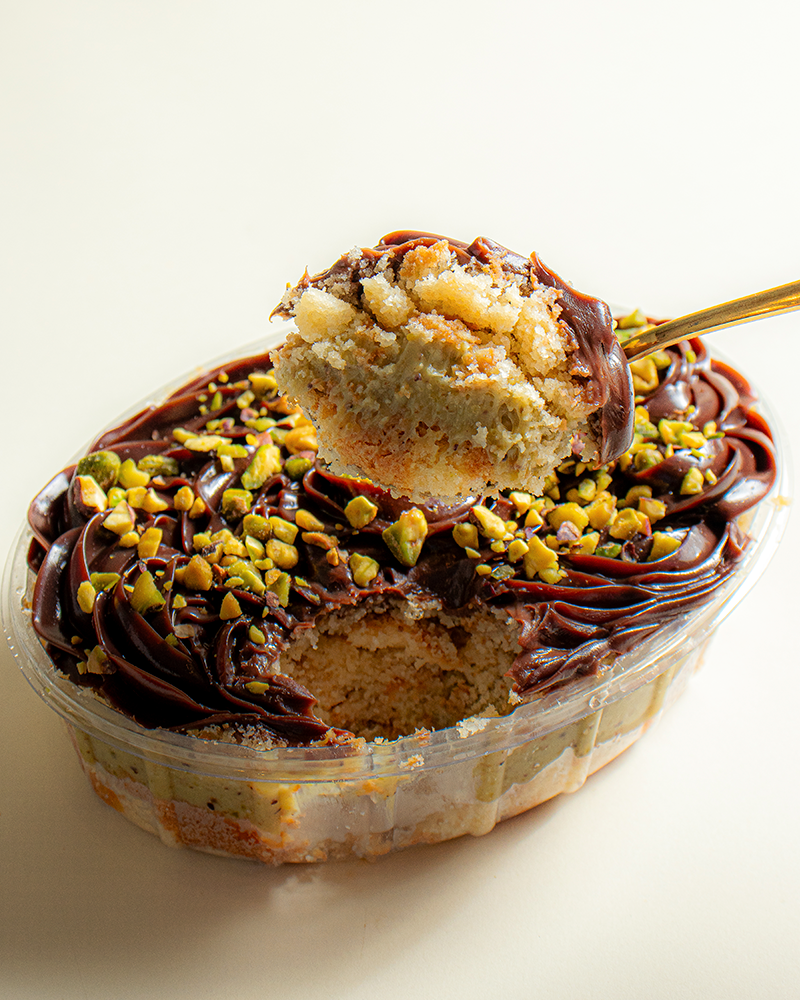 Sobremesa Pistache com Chocolate