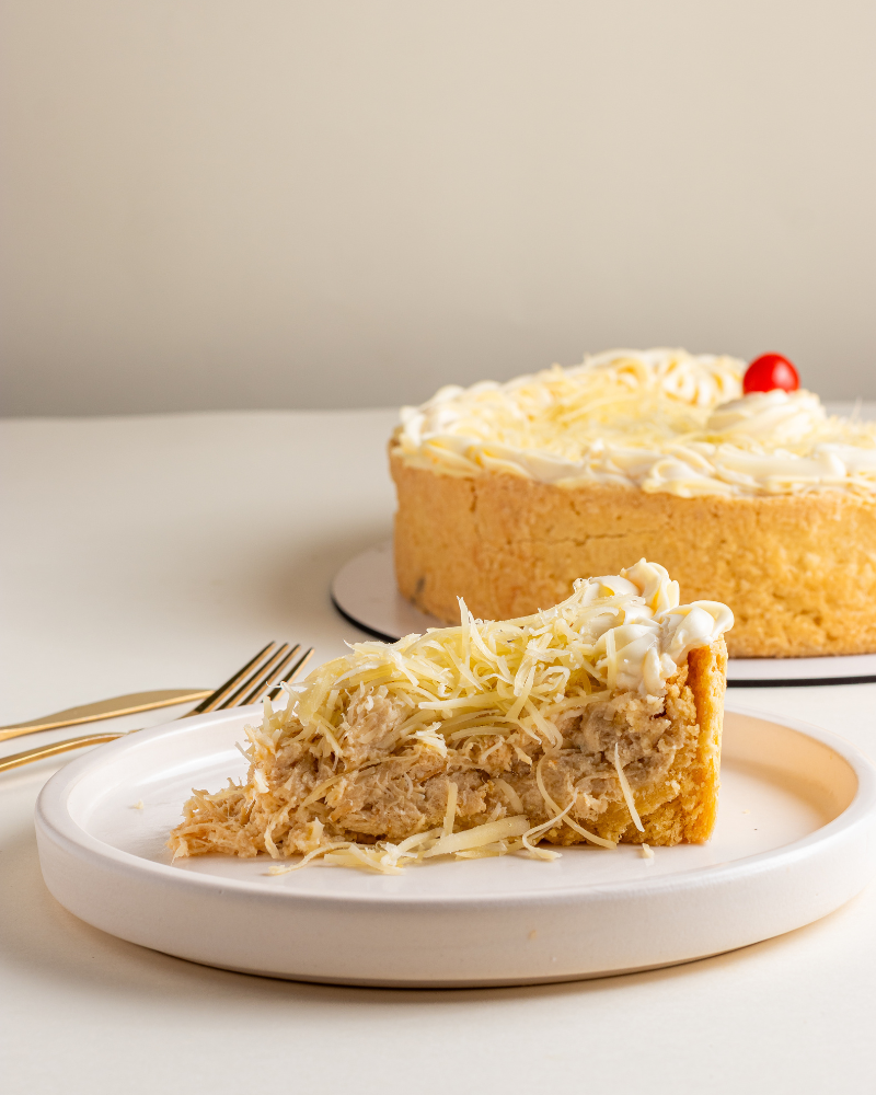 Torta Frango com Catupiry