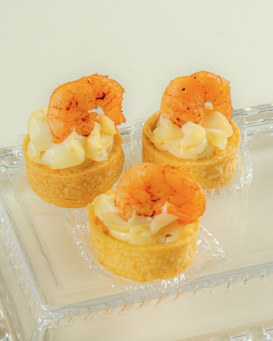 Mini Quiche de Camarão